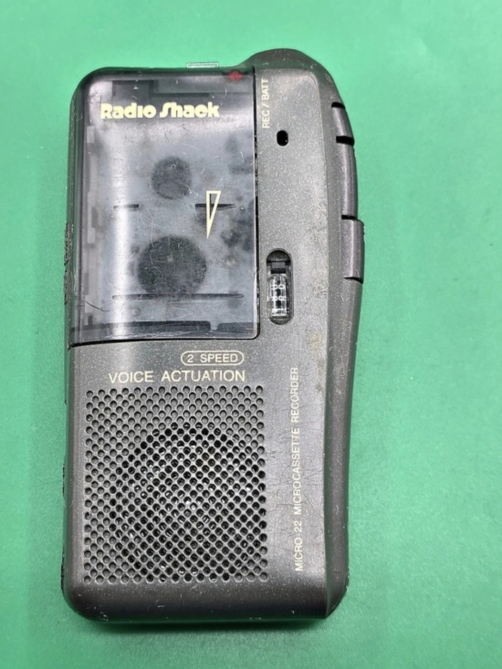 RADIO SHACK MICRO-22 MICROCASSETTE RECORDER PARTS ONLY!